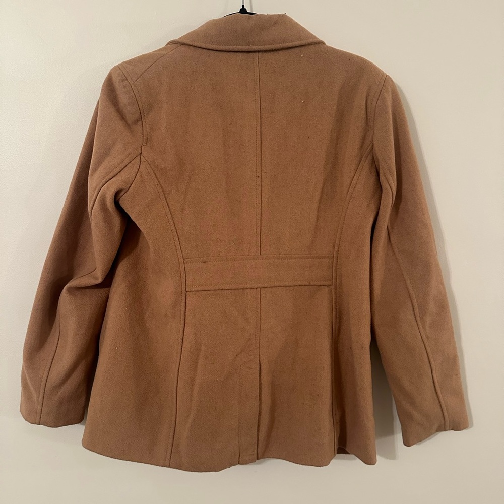 Women’s Old Navy Camel Wool Blend‎ Peacoat Jacket - Size M - Picture 6 of 8